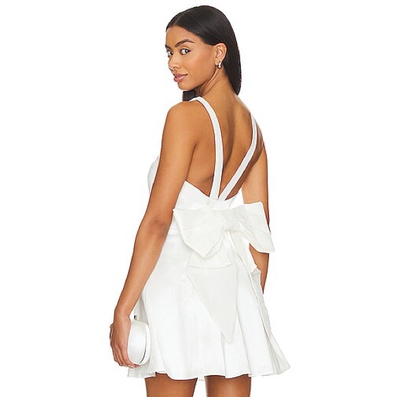 Bnwt Show Me Your Mumu Charlotte Bow Mini Dress